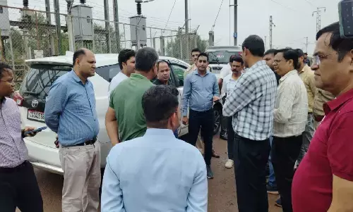 Collector and SSP inspecting the city