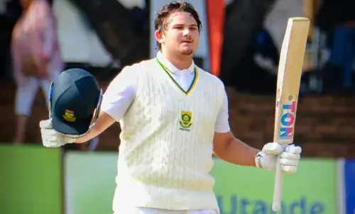 Luan-Dre Pretorius Test century Zimbabwe vs South Africa Match