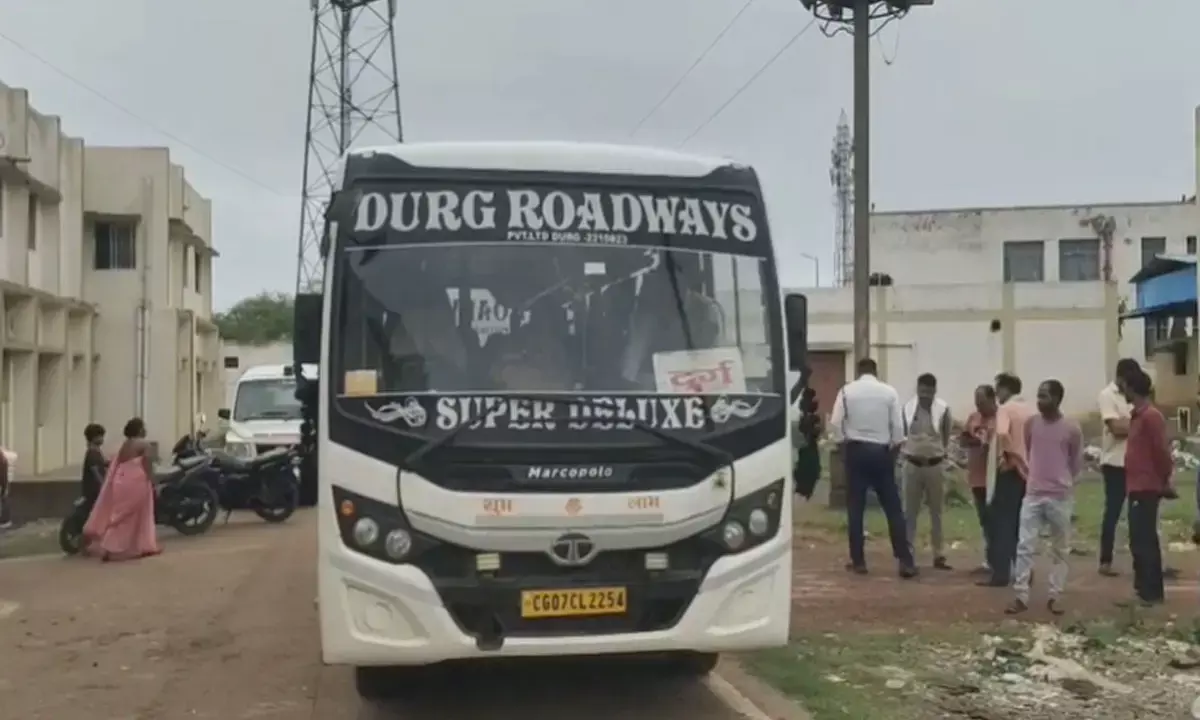 Durg Roadways bus