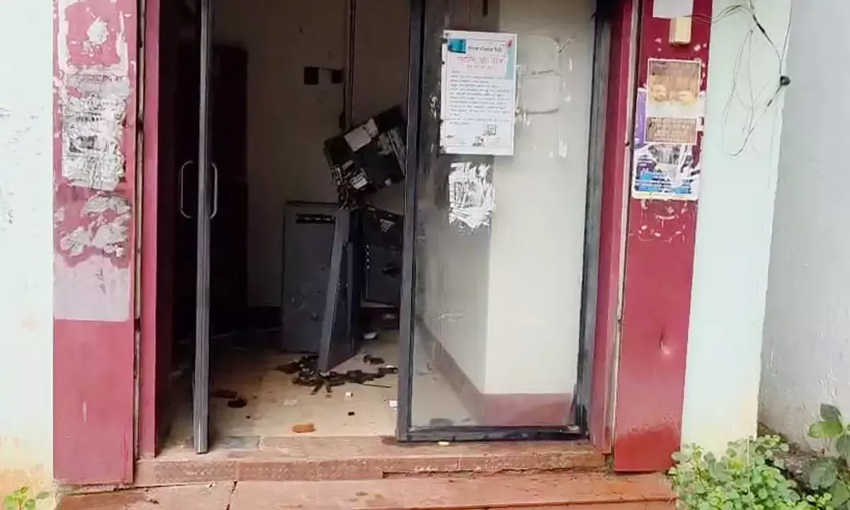 Attempt to rob an ATM