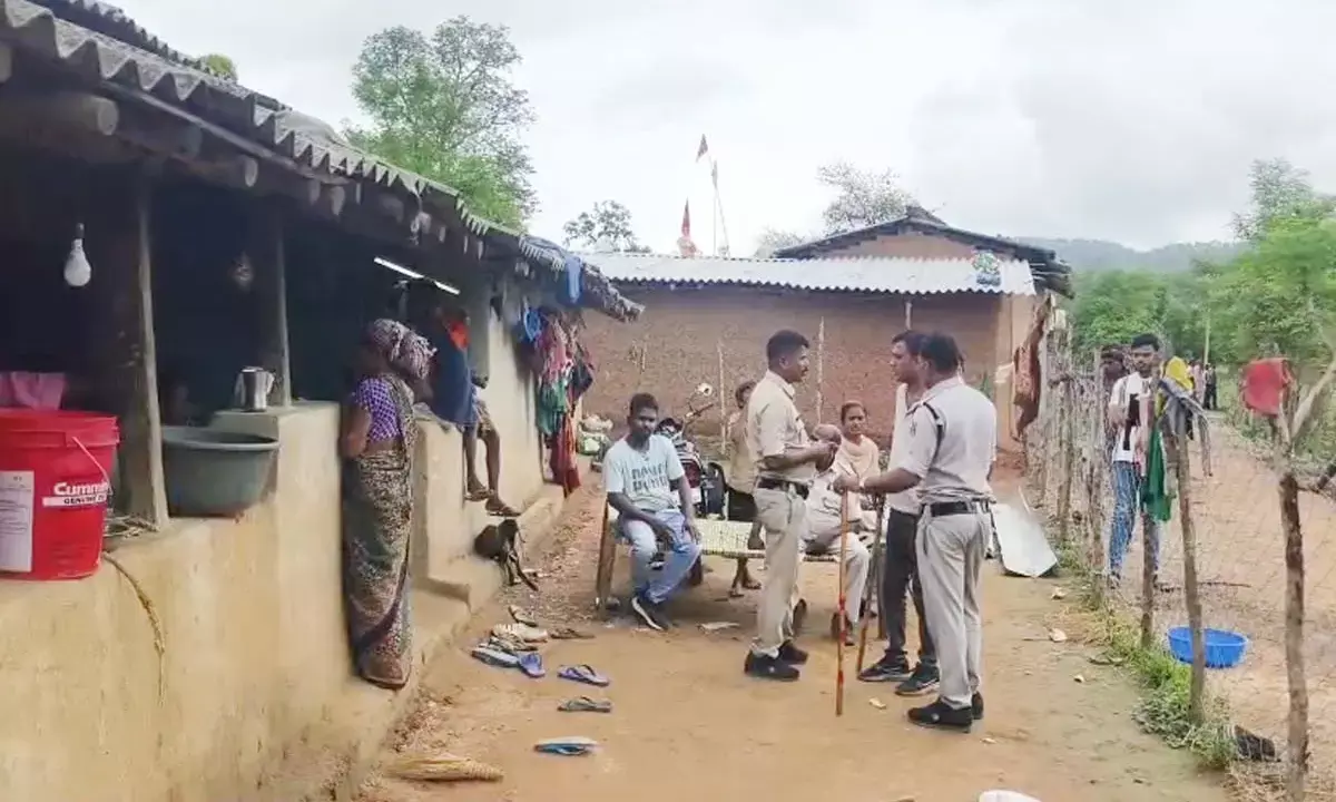 Police investigating the case