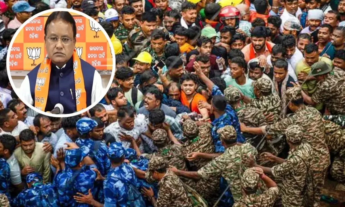 Jagannath Yatra Stampede 2025 action dcp suspended CM Mohan Charan Majhi apology