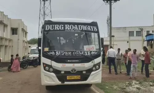 Durg Roadways bus