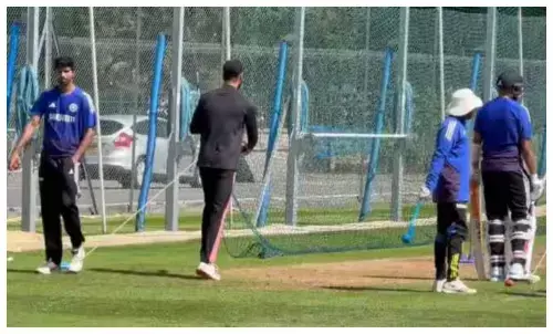 Harpreet Brar India nets