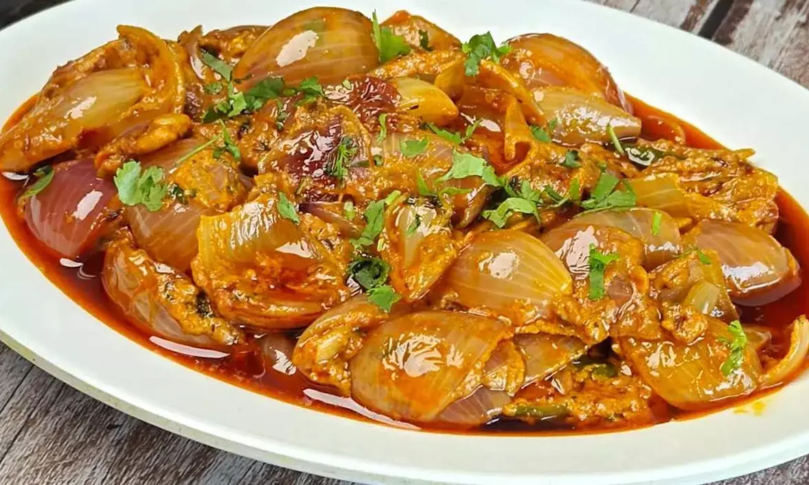 rajasthani malai pyaja sabji recipe