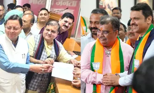 BJP state president election 2025, Ravindra Chavan Maharashtra BJP, Mahendra Bhatt Uttarakhand BJP