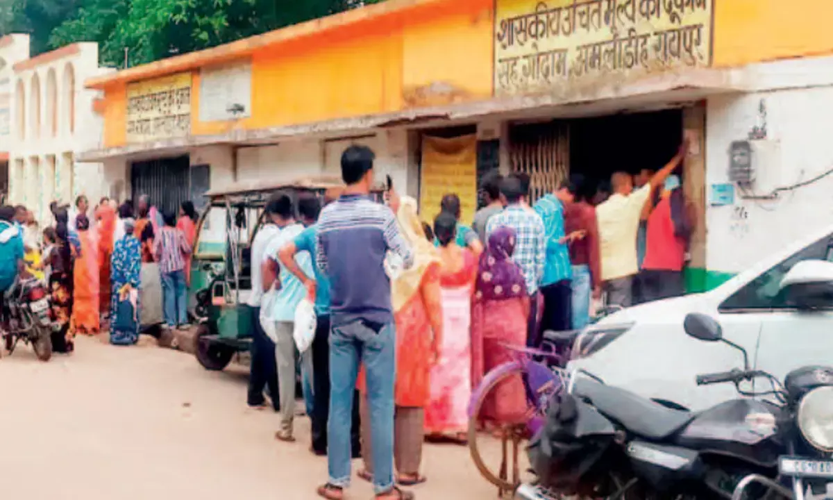 चावल ने निकाला पसीना : सात दिन समय बढ़ाया गया, बीपीएल मिला, एपीएल गायब