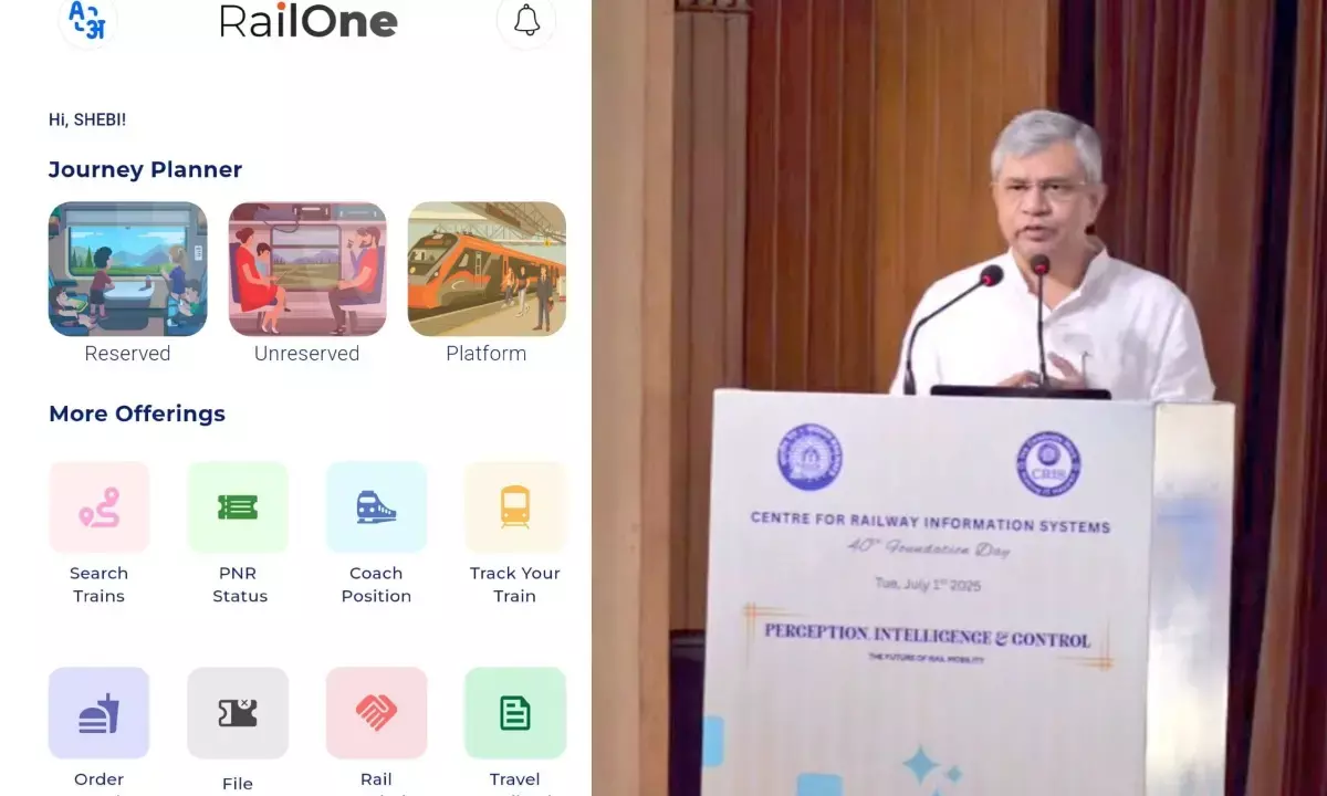रेलवन ऐप, रेलवे टिकट बुकिंग ऐप, रेल यात्री सुविधाएं, RailOne, IRCTC One Stop App, RailOne app, railway ticket booking app