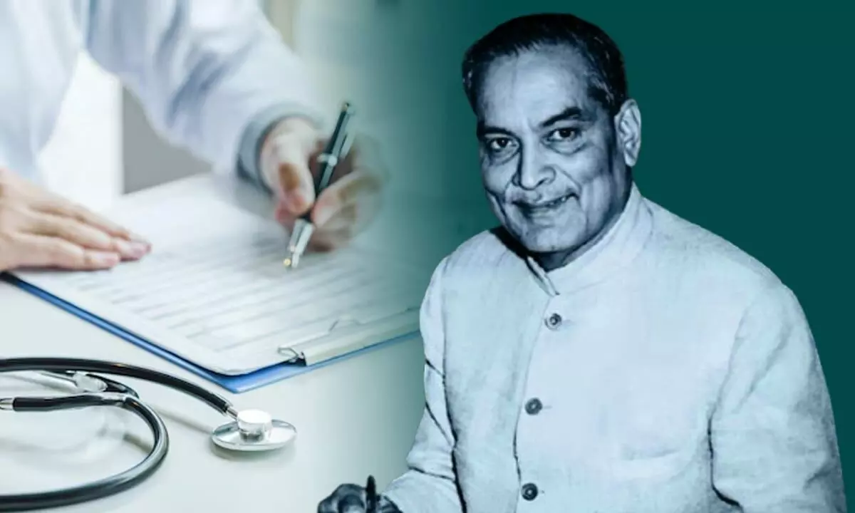 भारत रत्न वीसी रॉय की याद में एक जुलाई को नेशनल डॉक्टर्स डे मनाया जाता है।