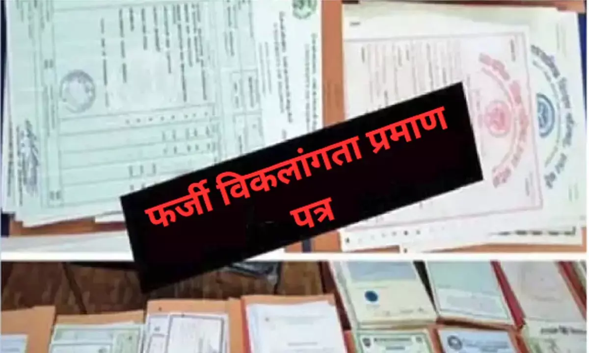 10 सालों में 300 से अधिक लोगों ने बनाया फर्जी विकलांगता प्रमाण पत्र 10 सालों में 300 से अधिक लोगों ने बनाया फर्जी विकलांगता प्रमाण पत्र