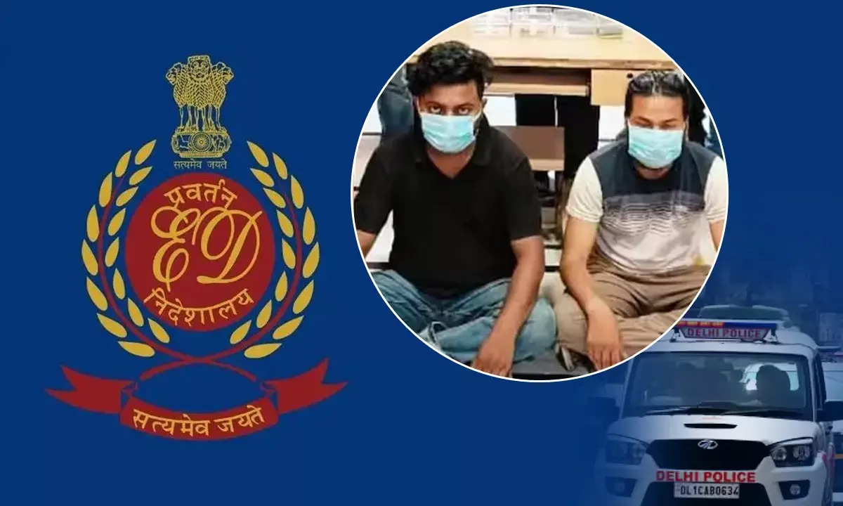 ED Raid and Delhi Police Arrested two Cyber Criminals