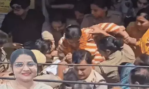 woman sarpanch neha sharma suspended