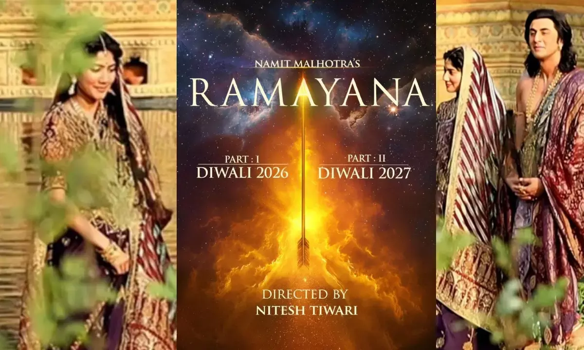 रणबीर-साईं पल्लवी की ‘रामायण’ का टीजर रिलीज, पहली झलक देख भावुक हुए फैंस; देखें वीडियो रणबीर-साईं पल्लवी की ‘रामायण’ का टीजर रिलीज, पहली झलक देख भावुक हुए फैंस; देखें वीडियो