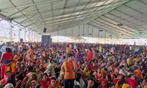 ageshwar Dham Tent Collapse Tragedy