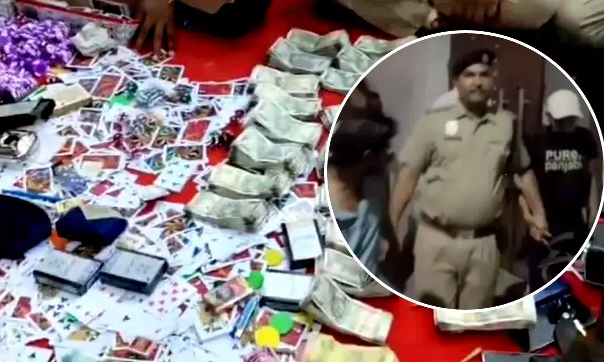 Cm Flying Raid in Karnal