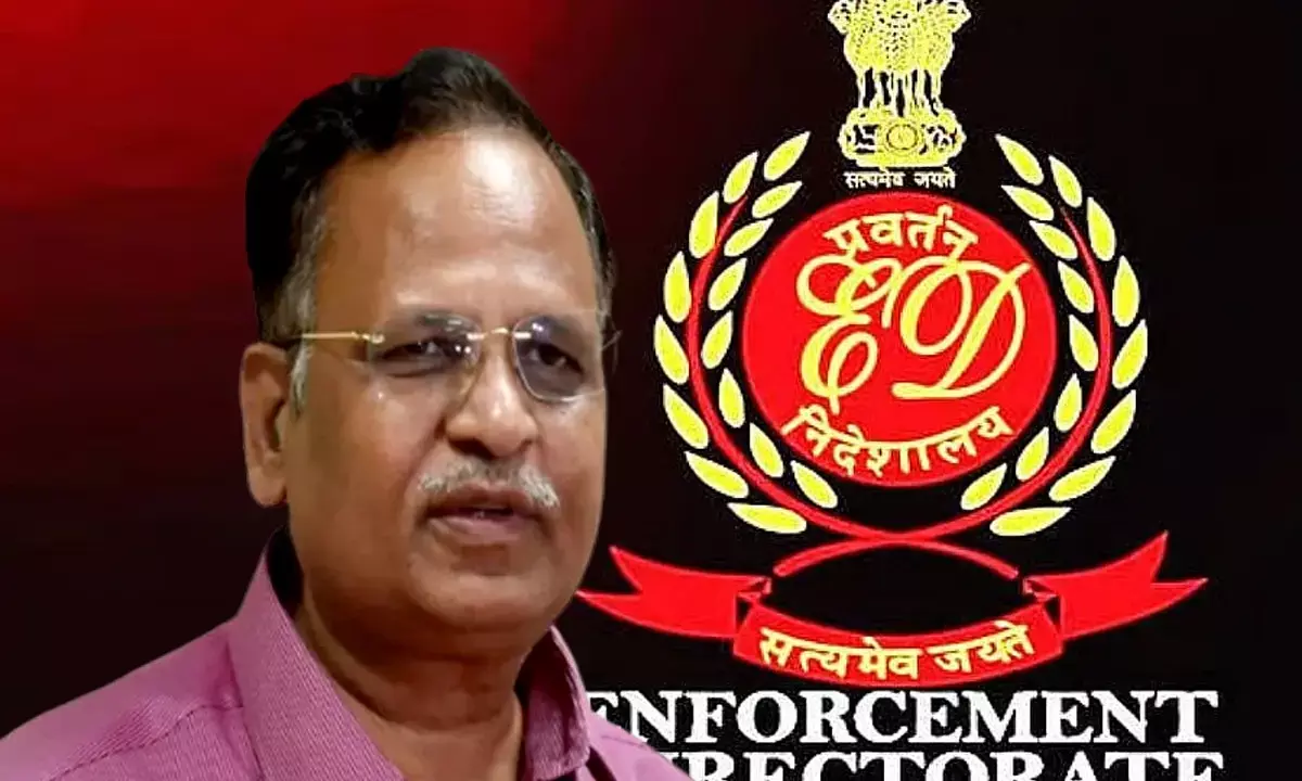 ED questions Satyendra Jain in Delhi Jal Board scam