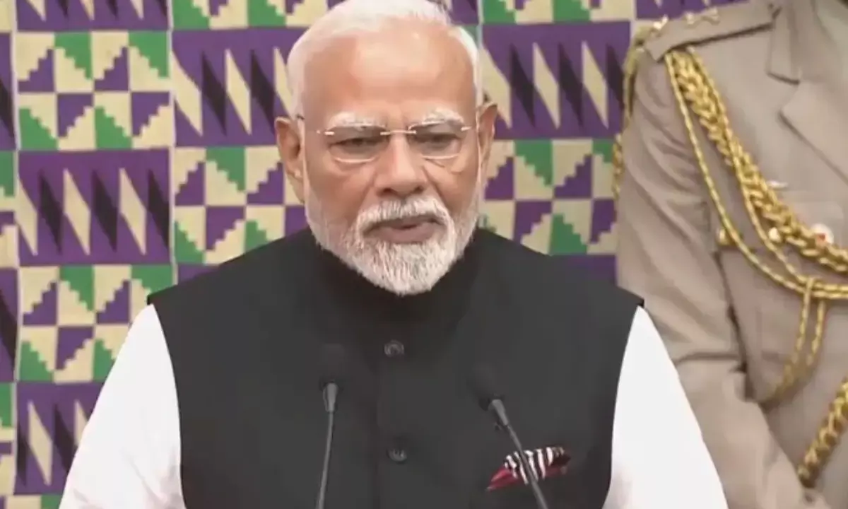 PM Modi speech in Ghana