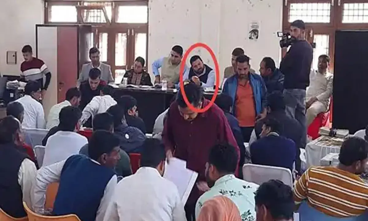 absconding rewardee Tehsildar suspended