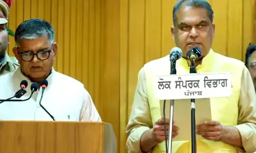 MLA from Ludhiana West Sanjeev Arora took oath as minister