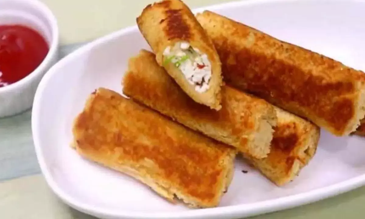 paneer bread roll recipe in hindi