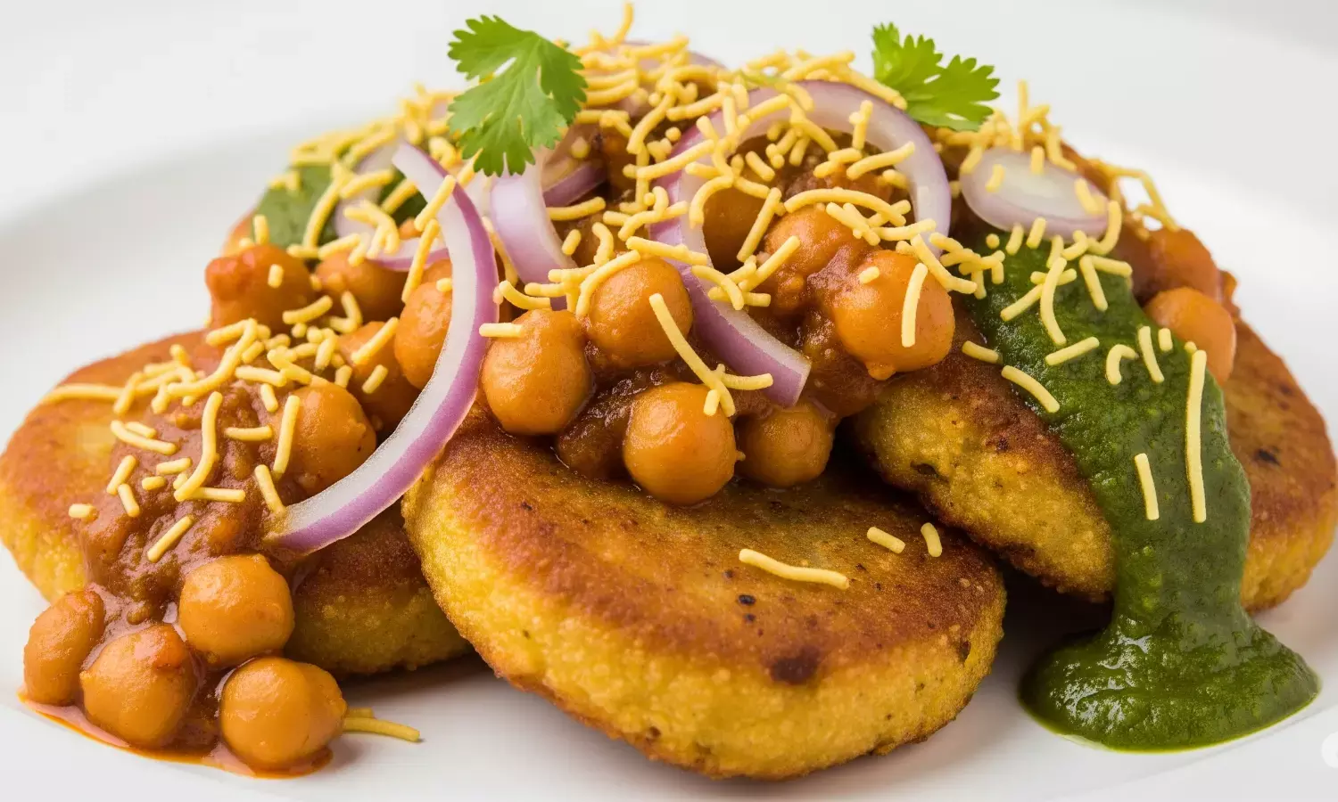 chole tikki chaat recipe in hindi