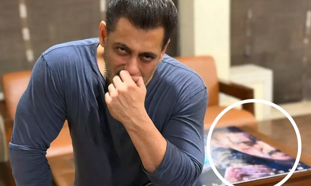 Salman Khan latest photo Leaks His Next Film Poster
