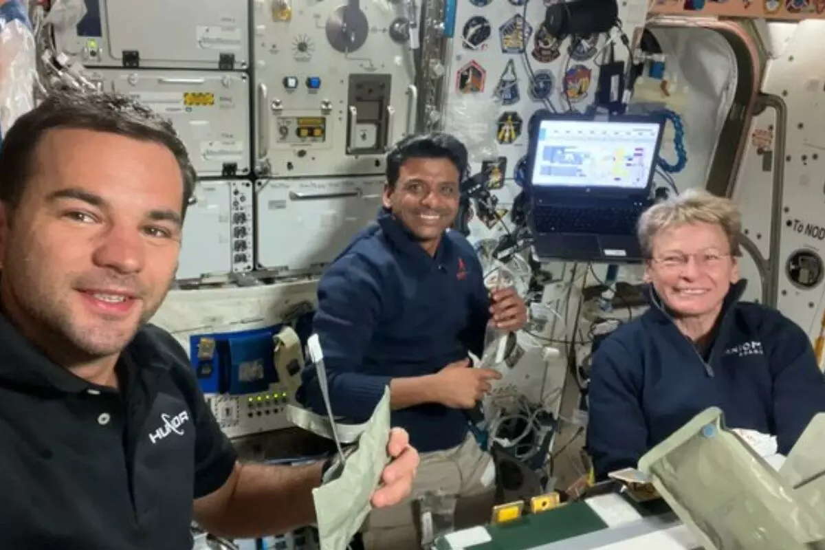 ISS Indian Traveller, Indias first Astronaut 2025, Gaganyaan Mission, Life in Space, Shubhanshu Shukla interacts with students ISS Indian Traveller, Indias first Astronaut 2025, Gaganyaan Mission, Life in Space, Shubhanshu Shukla interacts with students