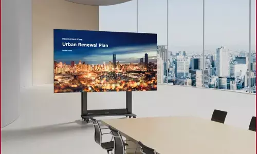 ViewSonic foldable 138-inch LED display
