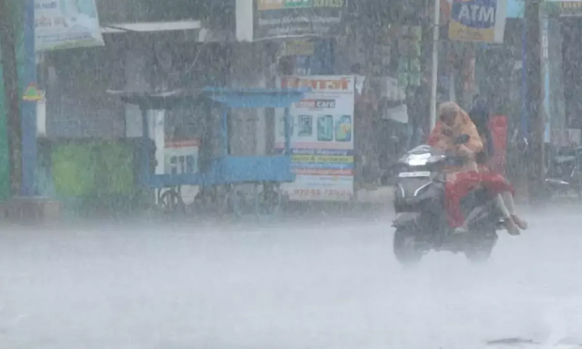 Possibility of heavy rain