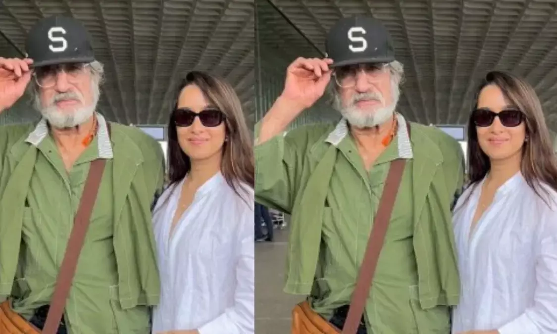 पिता के साथ छुट्टियों पर निकलीं श्रद्धा कपूर, देखिए उनका ऑल-व्हाइट लुक