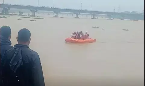 SDRF team did the rescue