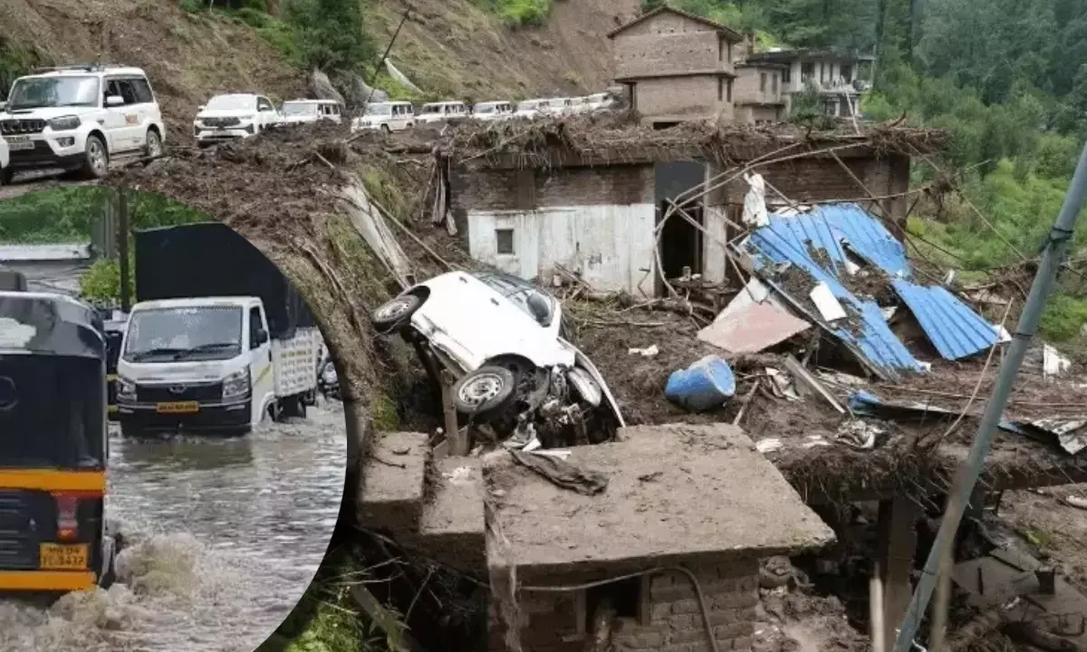 Himachal Rain Death Toll, UP Weather Alert, IMD Orange Alert States, MP Rainfall Bridge Collapse