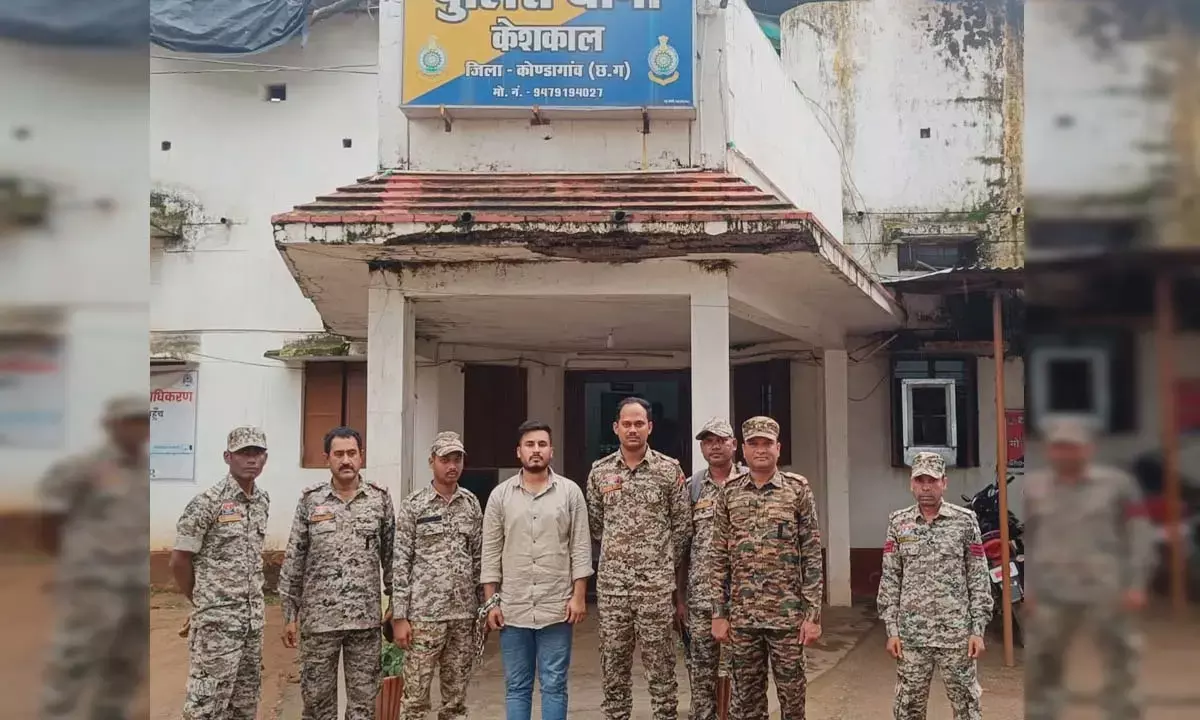 accused in police custody