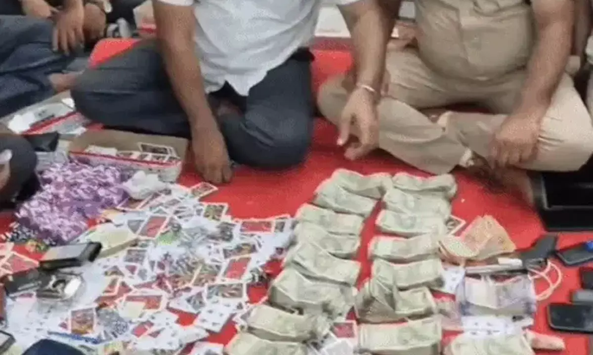 Karnal gambling den exposed