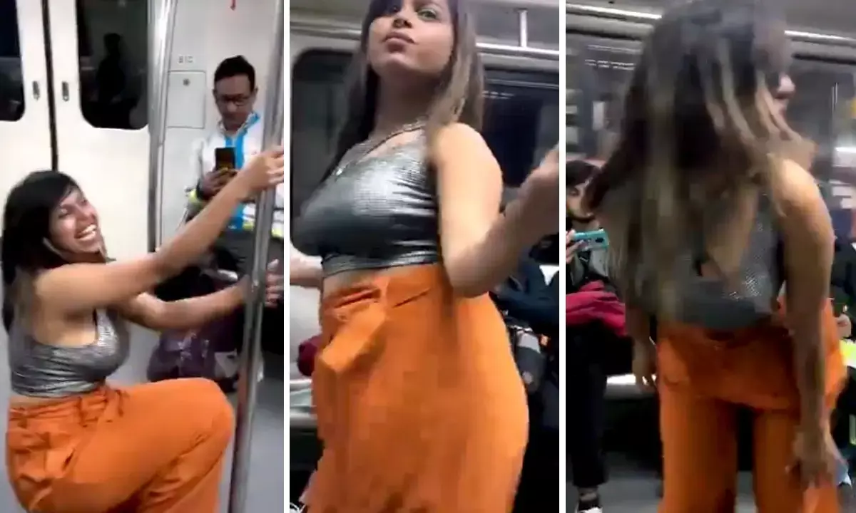 Delhi Metro Viral Dance Video