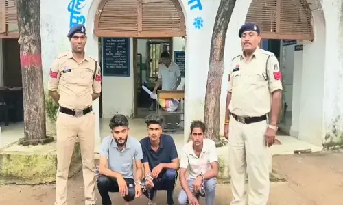 Three accused in police custody