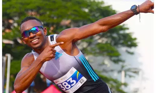 animesh kujur mens 100 meter record