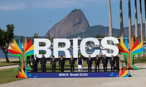 PM Modi BRICS Summit 2025 Family Photo