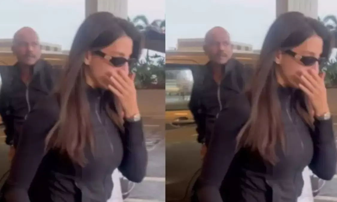 एयरपोर्ट पर क्यों रोने लगीं नोरा फतेही, ऑल ब्लैक आउटफिट में आईं नजर एयरपोर्ट पर क्यों रोने लगीं नोरा फतेही, ऑल ब्लैक आउटफिट में आईं नजर