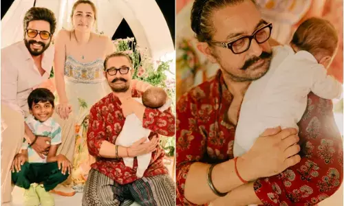 Aamir Khan Names Jwala Gutta Vishnu Vishal Daughter Mira, see Photos