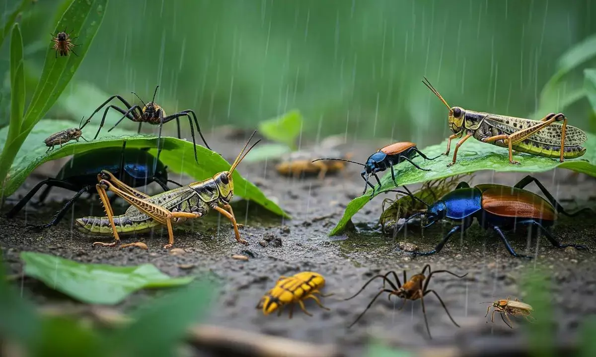 how to get rid of insects in monsoon