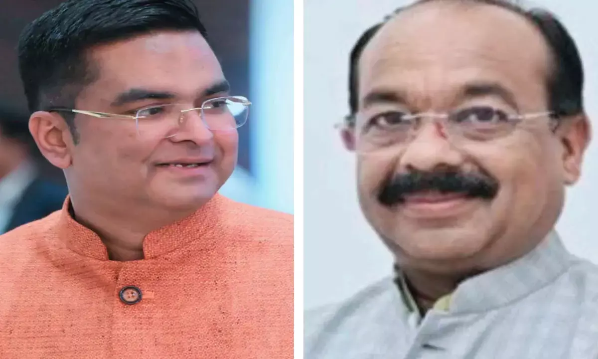 MLA rikesh sen & deputy cm arun sao MLA rikesh sen & deputy cm arun sao