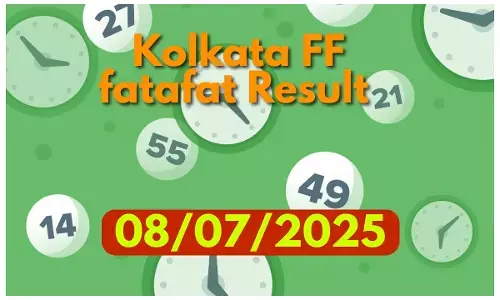 kolkata ff fatafat result today 8 july 2025