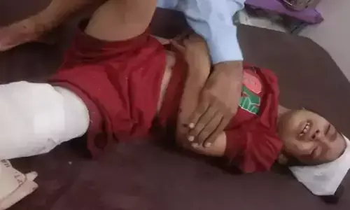 father fall from train