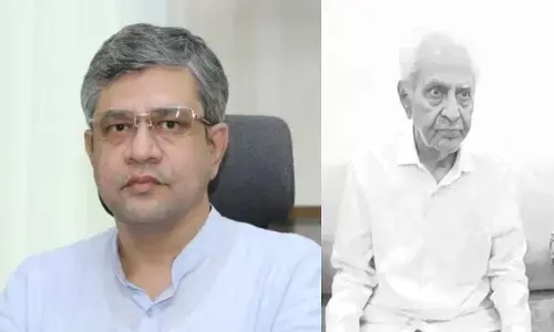 Ashwini Vaishnav father passed away