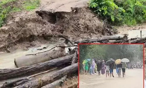 भारी बारिश से सहमा मोहला जिला, नदी- नाले उफान पर, राजनांदगांव- चंद्रपुर हाईवे पर चढ़ा पानी