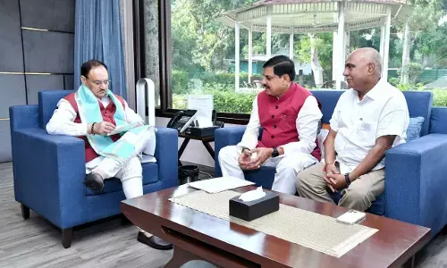 Madhya Pradesh BJP, Mohan Yadav, Hemant Khandelwal, JP Nadda meeting, जेपी नड्डा से मिले हेमंत खंडेलवाल, मुख्यमंत्री मोहन यादव