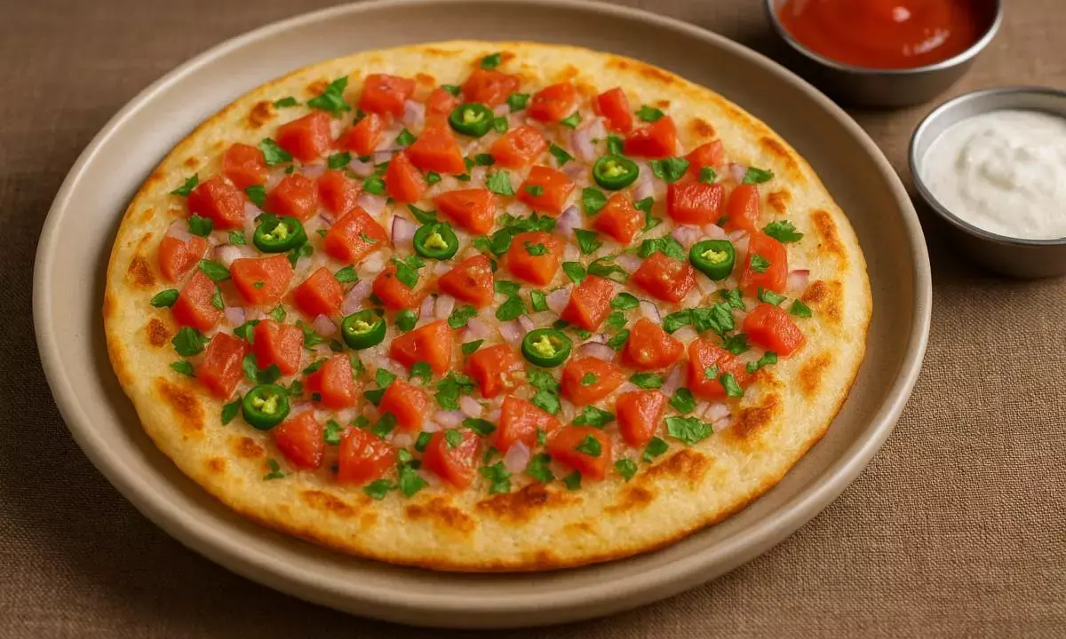 how to make tamatar uttapam recipe in hindi