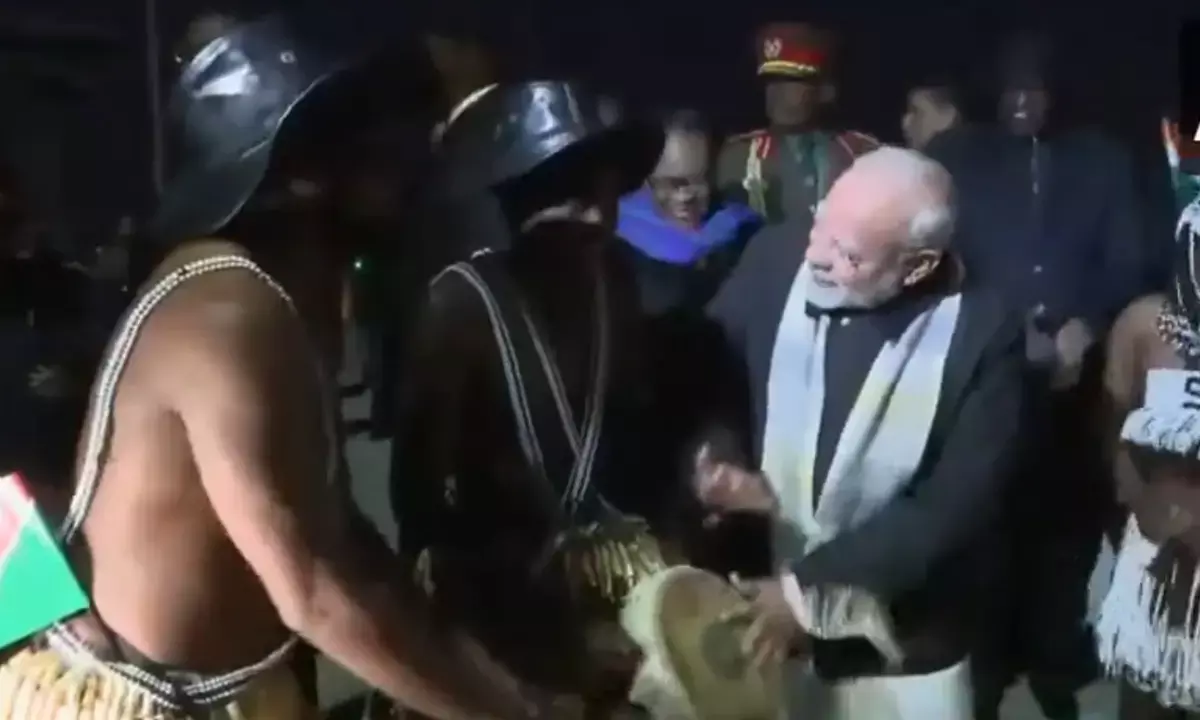 PM Modi Namibia Visit PM Modi Namibia Visit