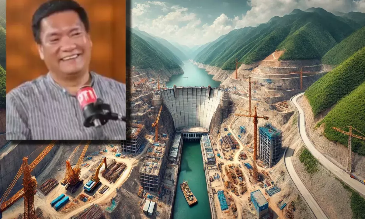 China Brahmaputra Dam, Arunachal CM Pema Khandu, Water Bomb China, Yarlung Tsangpo Project China Brahmaputra Dam, Arunachal CM Pema Khandu, Water Bomb China, Yarlung Tsangpo Project